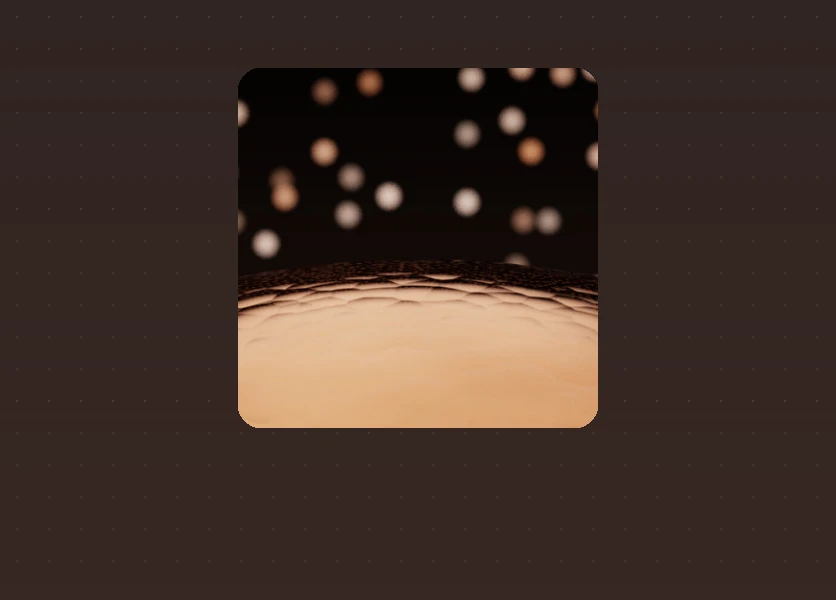 A cover with an empty space under it where the words go.